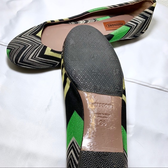 MISSONI silk flats 38 - Picture 5 of 5